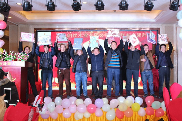 汇聚梦想,共创辉煌|朗丝木门2019新春团拜会隆重举行!