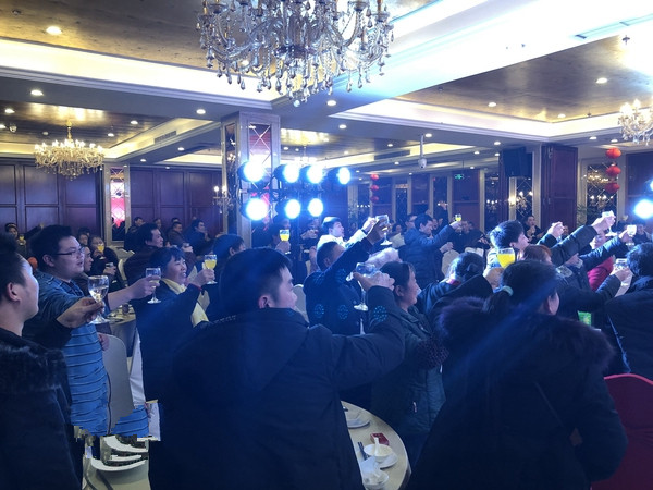汇聚梦想,共创辉煌|朗丝木门2019新春团拜会隆重举行!