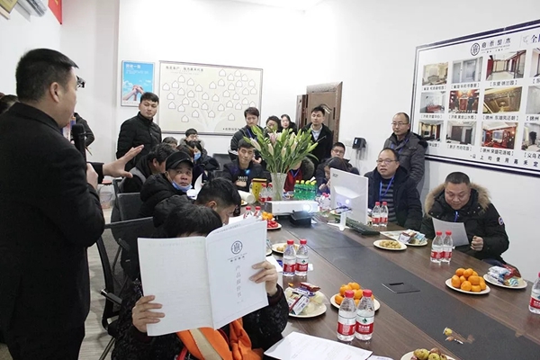 义乌别墅客户团来访,嘉禾工厂年前“开仓”,掀起团购热潮!