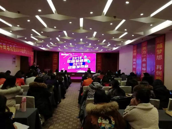 家美公司河北区域2018年终总结暨2019年战略发布会圆满结束