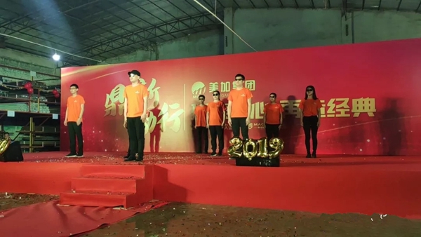 美加集团“鼎新励行”2019新年联欢盛典荣耀落幕