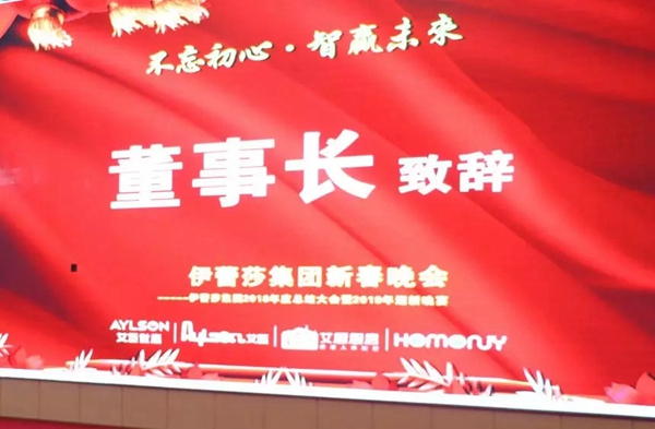 伊蕾莎集团2018年度总结大会暨2019春茗晚会圆满成功！