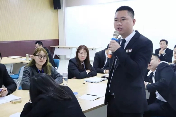 亿合门窗国内营销中心内训圆满结束