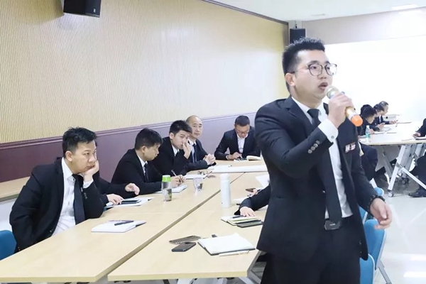 亿合门窗国内营销中心内训圆满结束