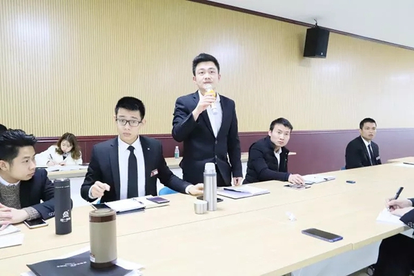 亿合门窗国内营销中心内训圆满结束