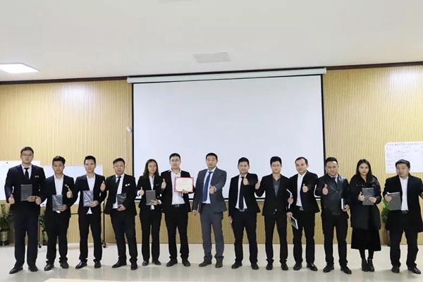 亿合门窗国内营销中心内训圆满结束