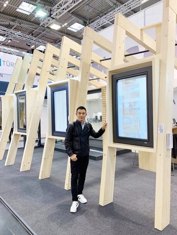 百利玛门窗赴德国慕尼黑建材展参观考察
