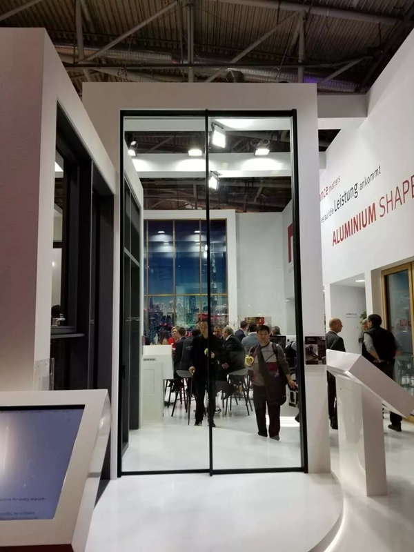 百利玛门窗赴德国慕尼黑建材展参观考察