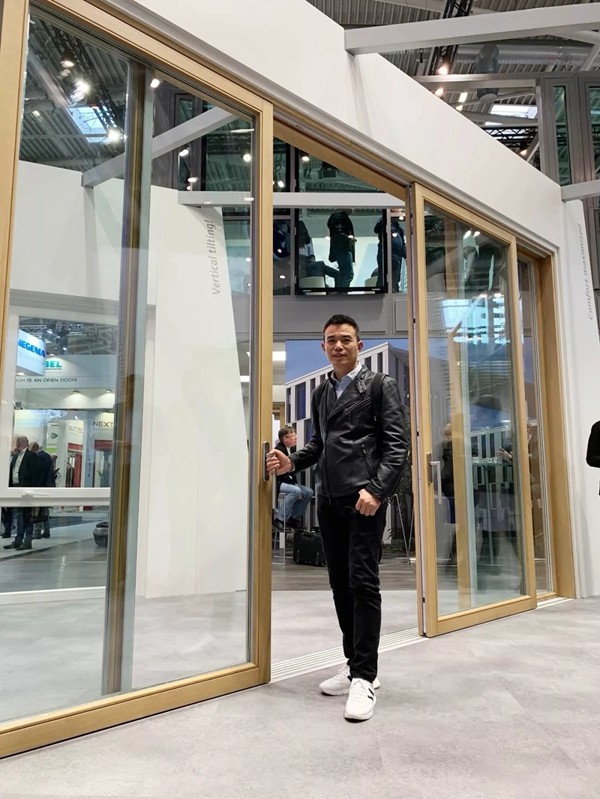 百利玛门窗赴德国慕尼黑建材展参观考察