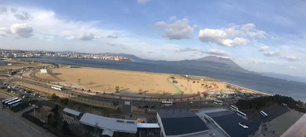 领绣刺绣墙布经销峰会第三天：鹿儿岛，领绣来啦！