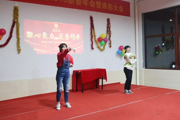 威亚森门窗2019新春年会暨表彰大会圆满举行