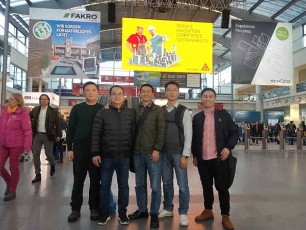 BAU 2019丨冠业门窗携手合作伙伴共创2019门窗传奇