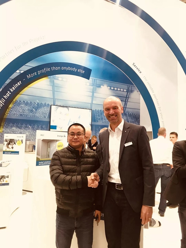 BAU 2019丨冠业门窗携手合作伙伴共创2019门窗传奇