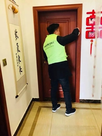 艺格云木门2019暖心行动在进行