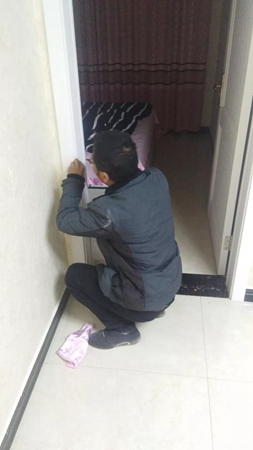 艺格云木门2019暖心行动在进行