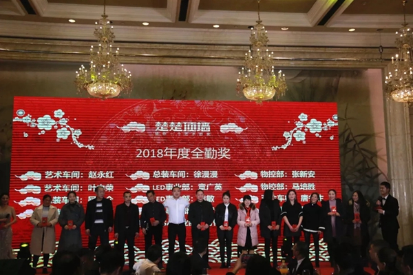 楚楚顶墙2019新春团拜会隆重召开!
