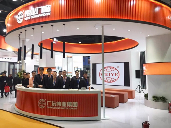 伟业门窗绽放安义建材展，尽显品牌魅力！