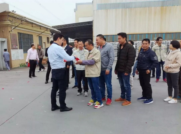 英辉铝业2019开工大吉 ，整装待发！