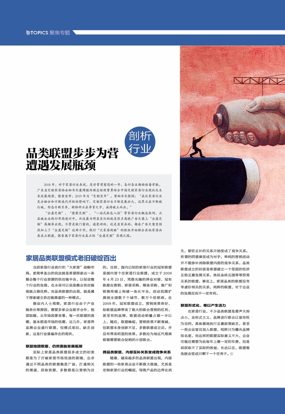 【聚焦专题】Part2剖析行业·品类联盟步步为营面临瓶颈