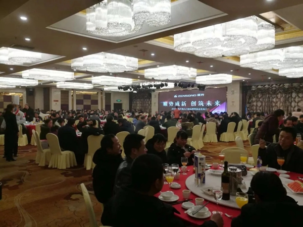 振升颐人门窗新品发布会首日告捷,现场签约不断