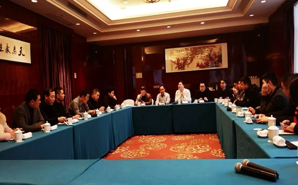诗画江南壁布2019新品惊艳亮相展前预热动员大会