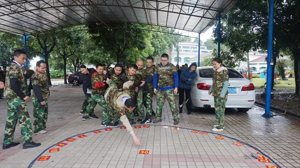 新帝豪门窗精英团队拓展培训圆满成功，蓄力扬帆，追梦2019！