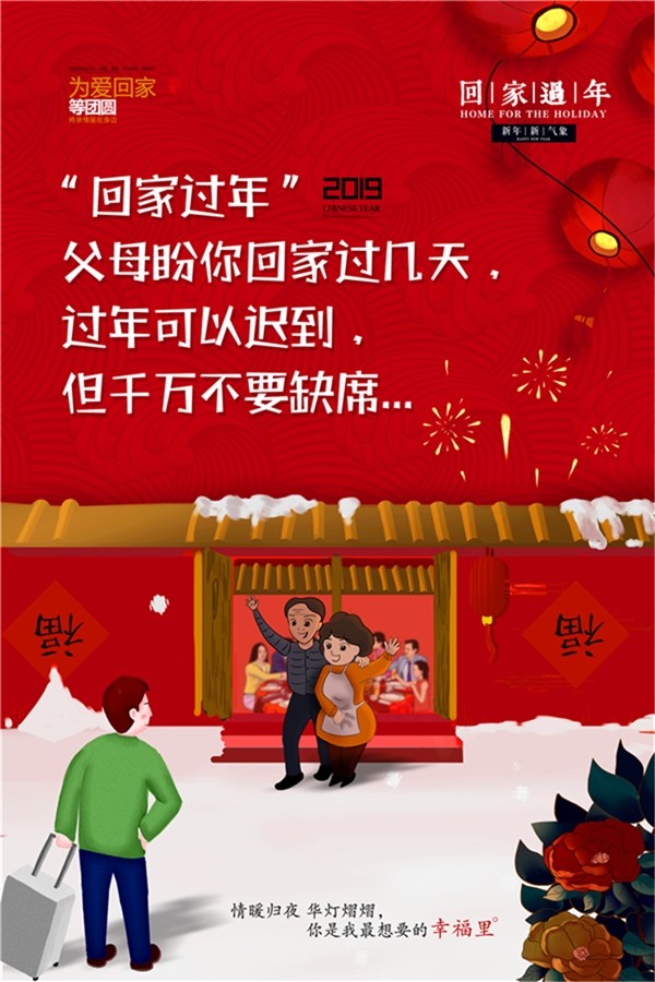 固诺家居给大家拜年了,2019猪事顺利阖家欢乐!