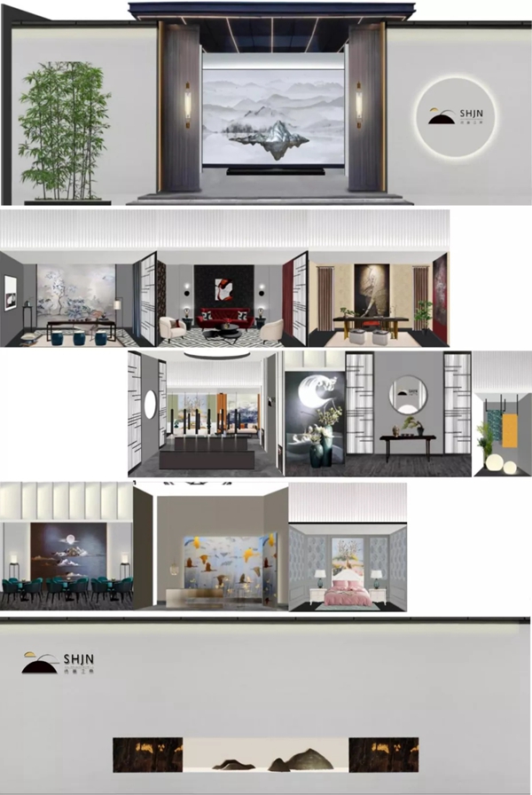 诗画江南壁布2019年北京墙纸布艺展展前大揭秘！