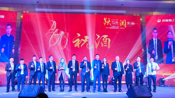 帝奥斯门窗 “跃非凡 阅未来”战略营销峰会答谢晚宴圆满结束