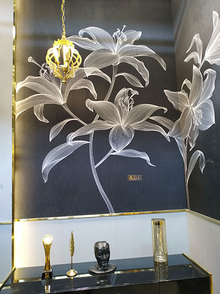 北京墙纸墙布展|雅菲壁布W2-A12：提花色彩和工艺有突破