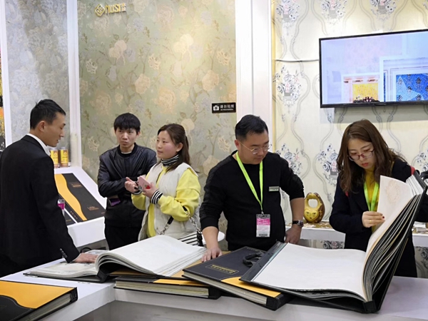 北京墙纸墙布展丨看沐丝国际墙布是如何用小众高端打开高端市场！