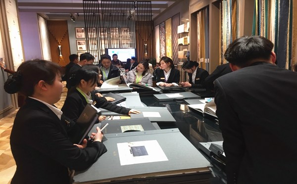 北京墙纸墙布展|雅绣墙布E4-B07：品牌文化输出全新升级