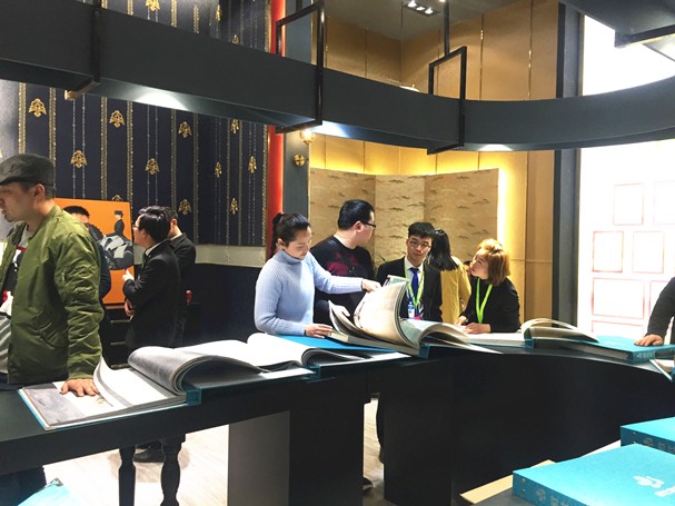北京墙纸墙布展|欧仕莱墙布W1-B08:确定三年计划,进军软装行业