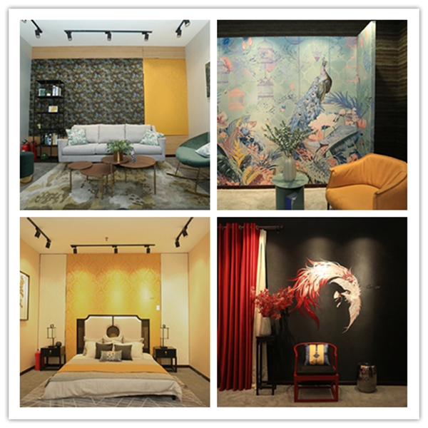 可罗雅墙布品牌成2019北京墙纸布艺展“爆款”!