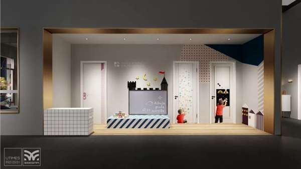 希格玛木门耀现2019北京门展E2-06B黄金展台