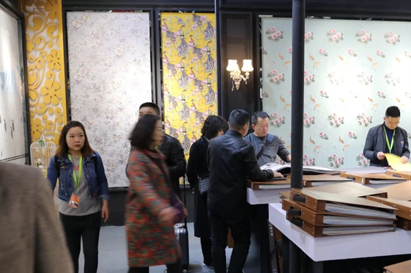 靓尔佳墙布2019年北京墙纸墙布展精彩瞬间回顾,收获颇丰!