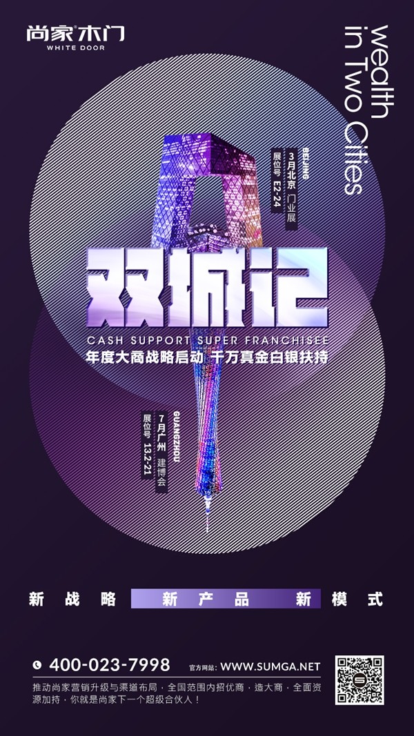 尚家木门征战2019北京门业展，招募超级合伙人！