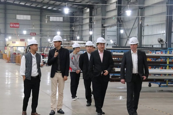 帝奥斯门窗再度迎接德国丝吉利娅集团高层领导莅临访问!