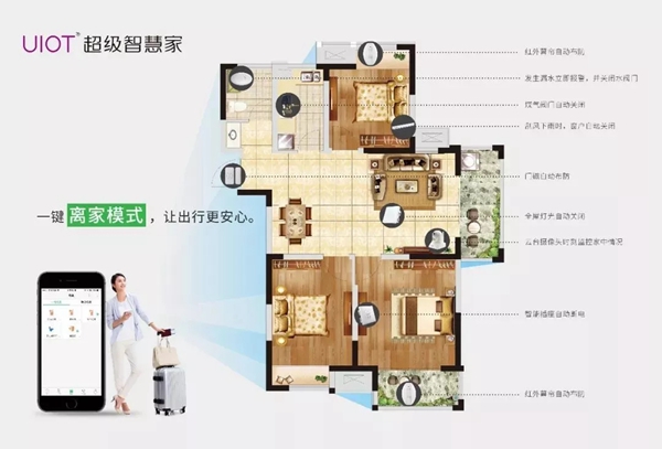 紫光物联智能家居参展2019年中国建博会（上海）