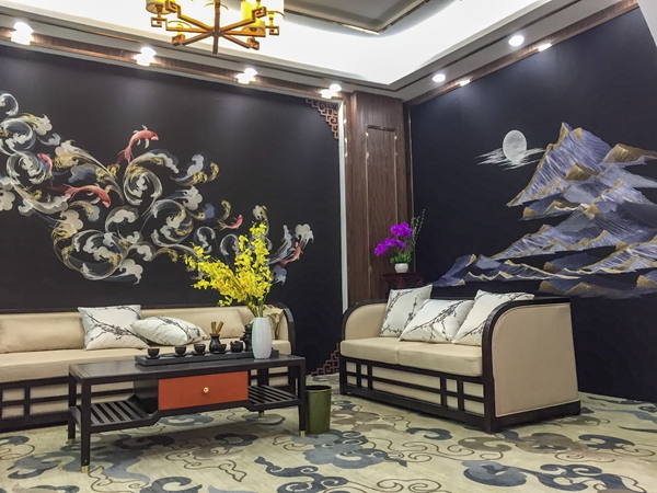 大自然家居·壁高墙纸全新亮相北展，开启墙布“仿手工时代”！