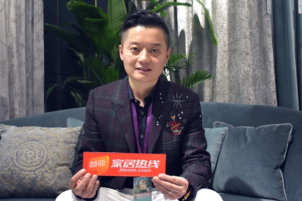 深圳家纺展丨布朗斯总经理朱杰:启动2.0品牌战略,把面料做到极致!