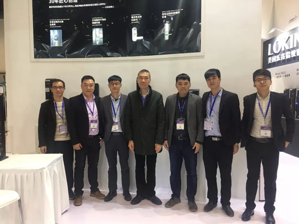 乐肯指纹锁参加2019IIBE智能建筑展，现场精彩不断，好评如潮！
