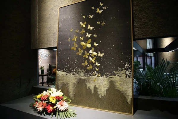 乾庄刺绣携大量新品亮相北展与深圳展,低调演绎奢华!