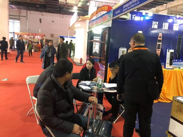 福安智能锁2019年新款产品惊艳绽放第28届北京建博会！