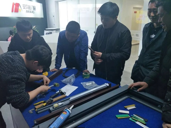 安贝格门窗2019首届门窗组装训练营圆满结束！