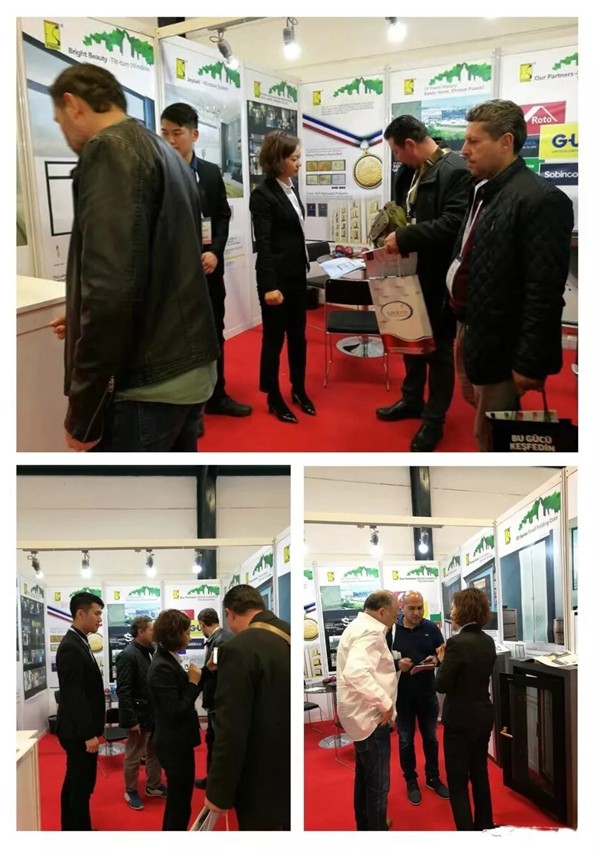 富奥斯门窗惊艳亮相土耳其门窗展,展会完美收官