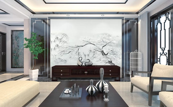 优牧墙布2019北京墙纸墙布展完美收官,尽显苏绣工艺!