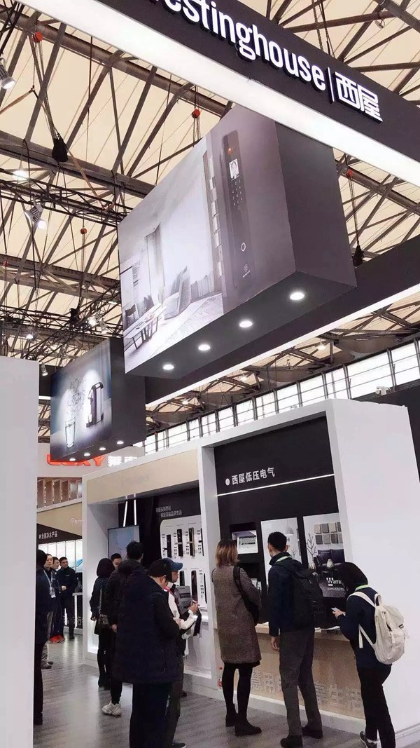 西屋智能锁亮相2019AWE展，彰显品牌实力