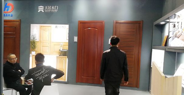 北京门业展|天居木门廖洪平:好产品才是稳站市场的根基