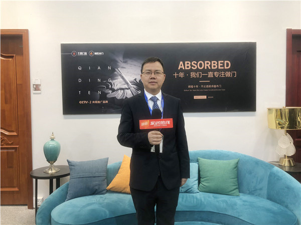 北京门业展|千鼎门业营销总监张瑜：把握市场风向，产品不断创新